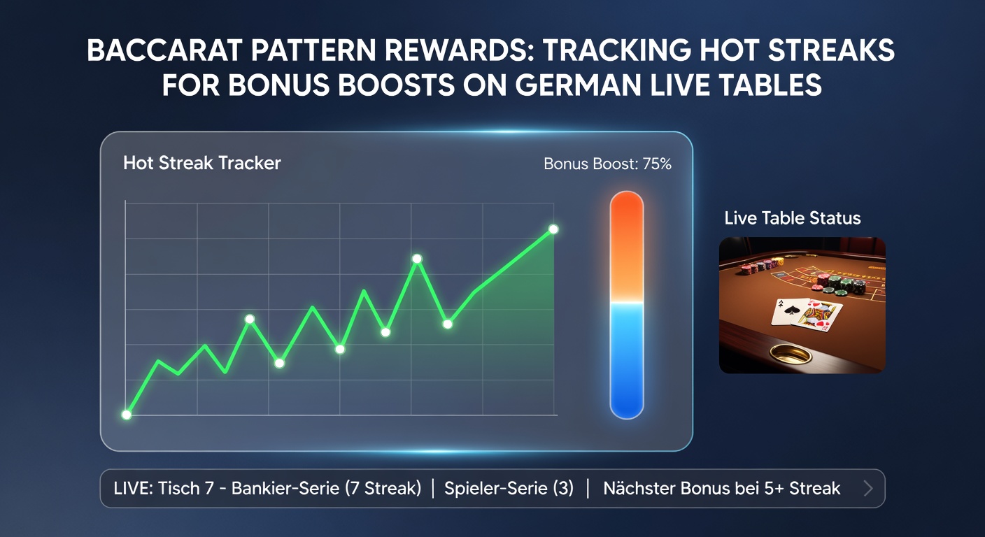 Detaillierte Roadmap mit markierten Hot Streaks und Bonus-Popups auf einem Evolution Live Baccarat-Tisch