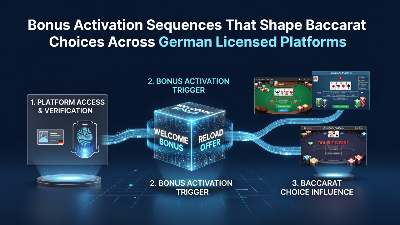 Darstellung von Bonusaktivierungssequenzen in Baccarat-Spielen auf deutschen Plattformen